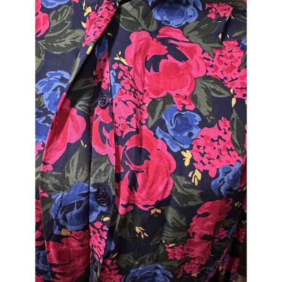 Vintage Pendleton Shirt Womens Button Down Floral colorful Cottagecore 90’s 12 - Picture 5 of 8